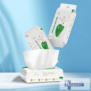 Gesichtsreinigungstücher, 80 Stück, Perlenstruktur, 200 x 200 mm