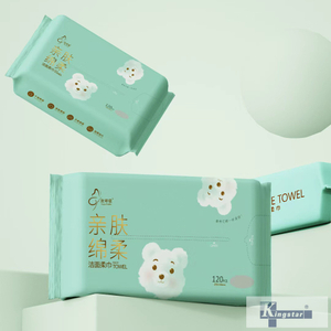 Gesichtsreinigungstücher, 120 Stück, Flachgewebe, 200 x 180 mm