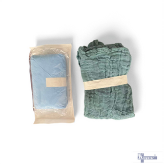 Im Einzelbeutel verpackte ABD-Pads für die Wundversorgung im Bauchbereich